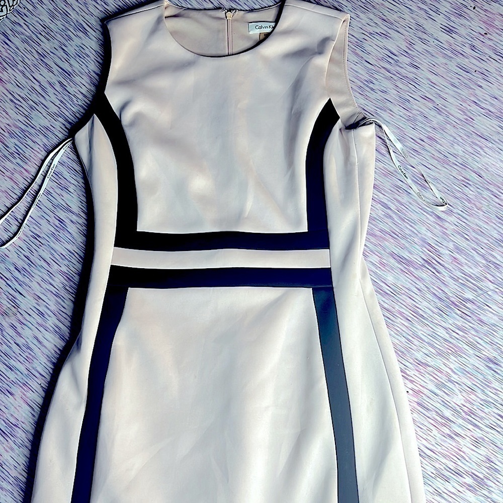 CALVIN KLEIN FORMAL CAREER PROFESSIONAL WORK COCKTAIL PINK  DRESS